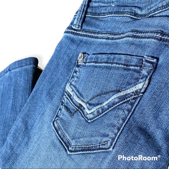 Mid Rise Boot Cut Jeans | Stretch| 32x28 | size 10 | Medium Weight| EUC - Picture 2 of 12